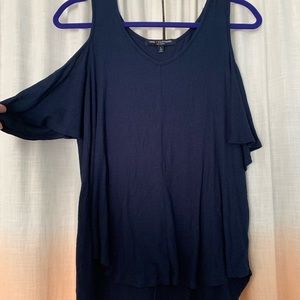 One clothing off the shoulder top